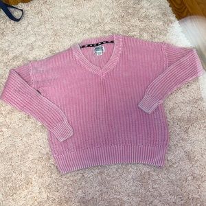 PINK by VS Cable Sweater